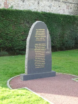 Monument aux Morts britanniques de Villers-sur-Mer