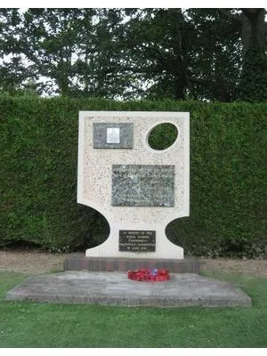 Stèle 41e 46e 47e 48e Royal Marine Commando de Sannerville