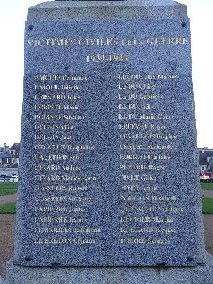 Monument aux morts d'Isigny-sur-Mer