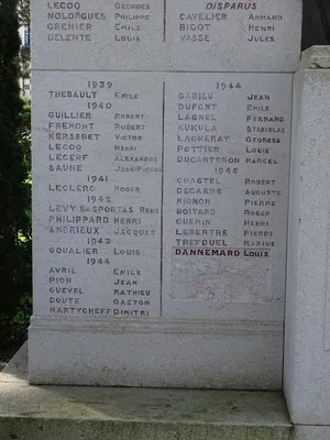 Monument aux Morts de Deauville