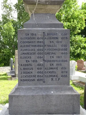 Monument aux Morts d'Esquay-Notre-Dame