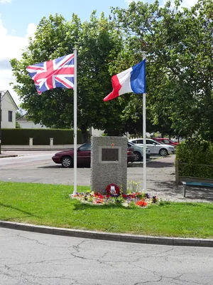 Stèle 7e Division Blindée à Villers-Bocage