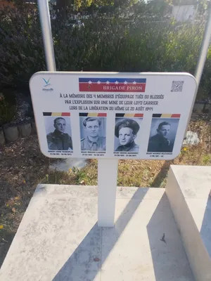 Monument Brigade Piron à Varaville