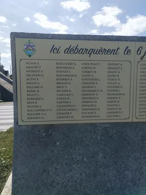 Mémorial du commando Kieffer à Colleville-Montgomery