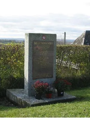 Stèle Commémorative de Montpinçon à L'Oudon