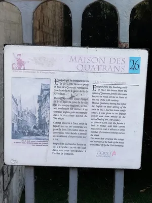 Hôtel des Quatrans à Caen