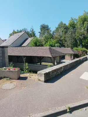 Lavoir sur l'Aiguillon à Hérouvillette