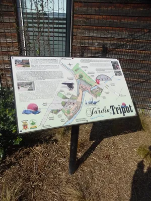 Jardin du Tripot à Honfleur