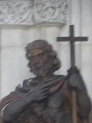 Statue de Saint-Jean-Baptiste dans l'Église Saint-Jean de Caen