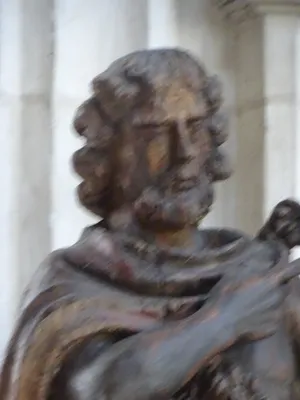 Statue de Saint-Jean-Baptiste dans l'Église Saint-Jean de Caen
