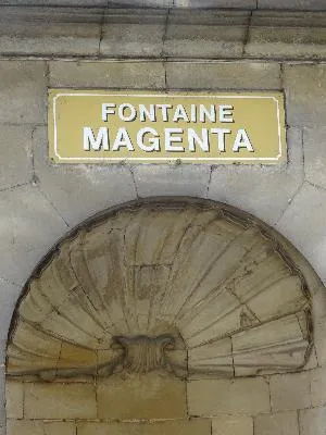Fontaine Magenta de Falaise