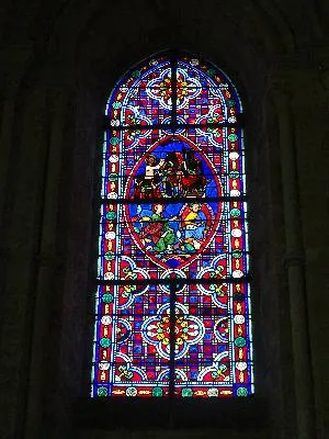 Vitrail Baie I dans la Cathédrale Saint-Pierre de Lisieux