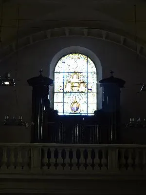 Vitrail Baie H dans la Chapelle du Carmel de Lisieux
