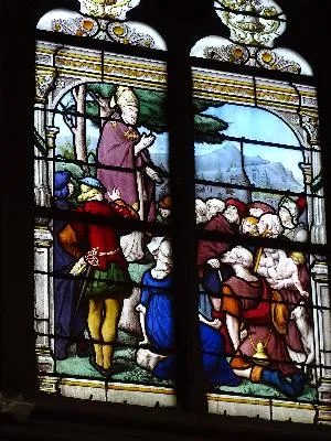 Vitrail Baie A de l'Église Sainte-Catherine d'Honfleur