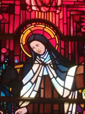 Vitrail Baie 4 dans l'Église Notre-Dame de Litteau