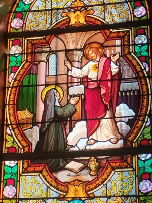 Vitrail Baie 10 dans l'Église Notre-Dame de Litteau