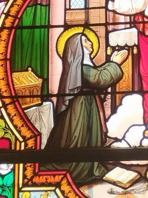 Vitrail Baie 10 dans l'Église Notre-Dame de Litteau