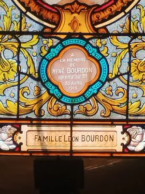 Vitrail Baie 10 dans l'Église Notre-Dame de Litteau
