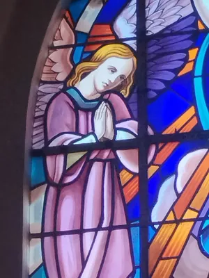 Vitrail Baie 3 de l'Église de la Nativité-de-Notre-Dame à Hérouvillette