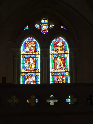 Baie 103 : Reine du très saint rosaire, des anges, des patriarches, des martyrs, des confesseurs