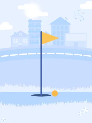 Parcours de golf © made by [author link]