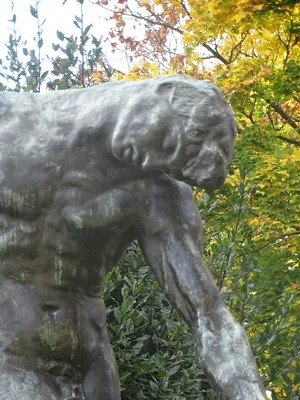Grande Ombre d'Auguste Rodin dans le Château de Caen