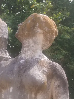 Statue Jean-Antoine Houdon à Lisieux