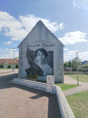 Fresque Camille Claudel à Giberville