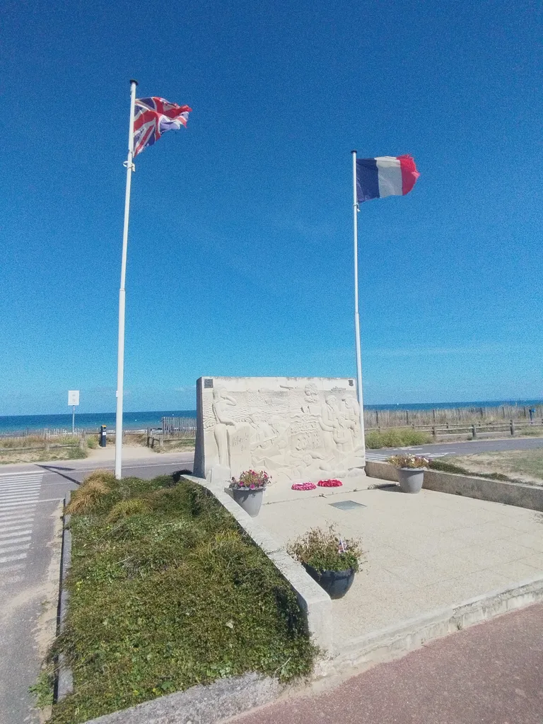 Mémorial du commando Kieffer à Colleville-Montgomery