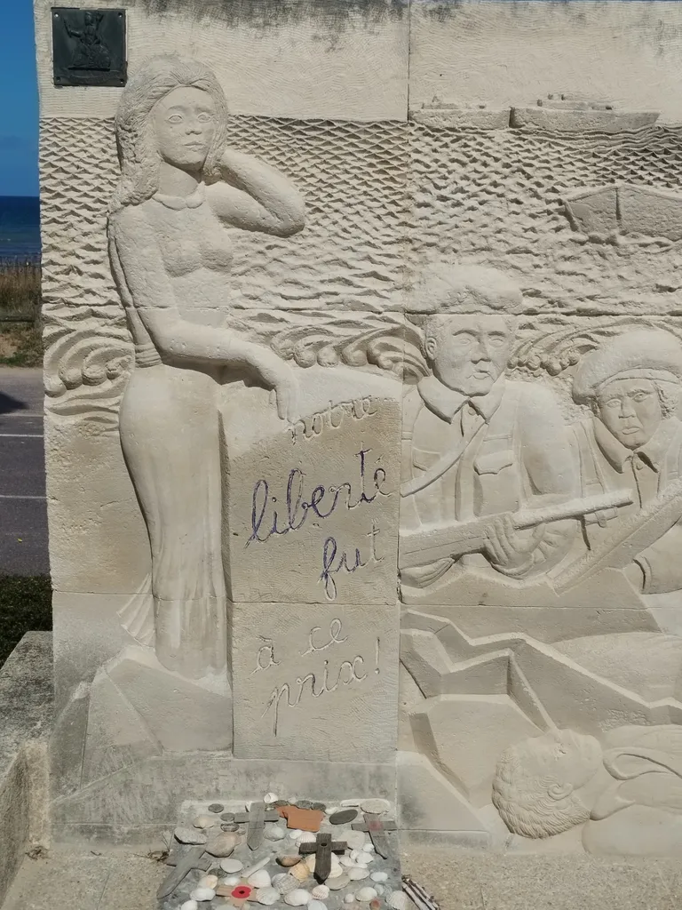 Mémorial du commando Kieffer à Colleville-Montgomery