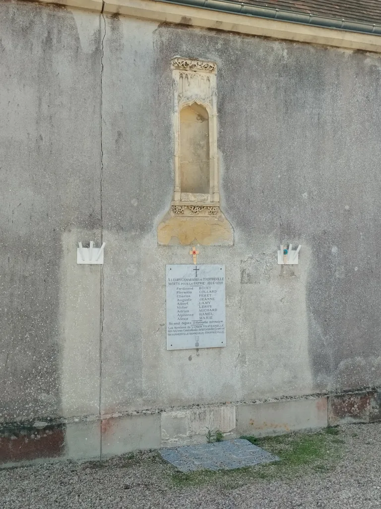 Plaque aux Morts de Touffréville
