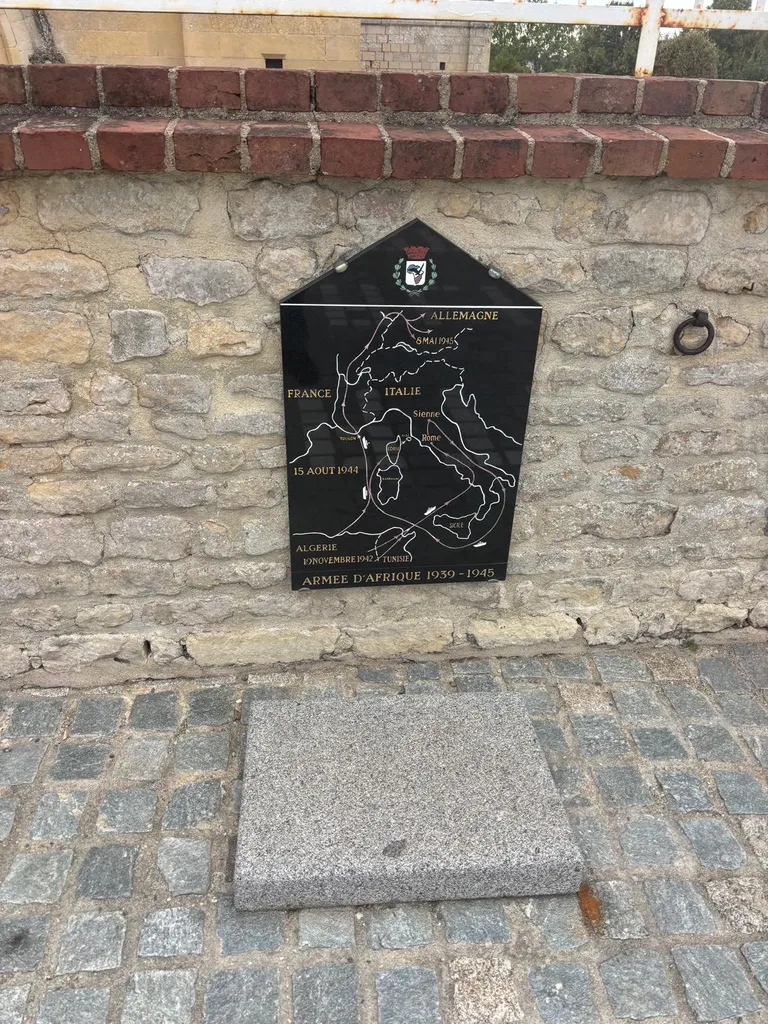 Plaque 1939-1945 Armée d'Afrique d'Hérouville-Saint-Clair
