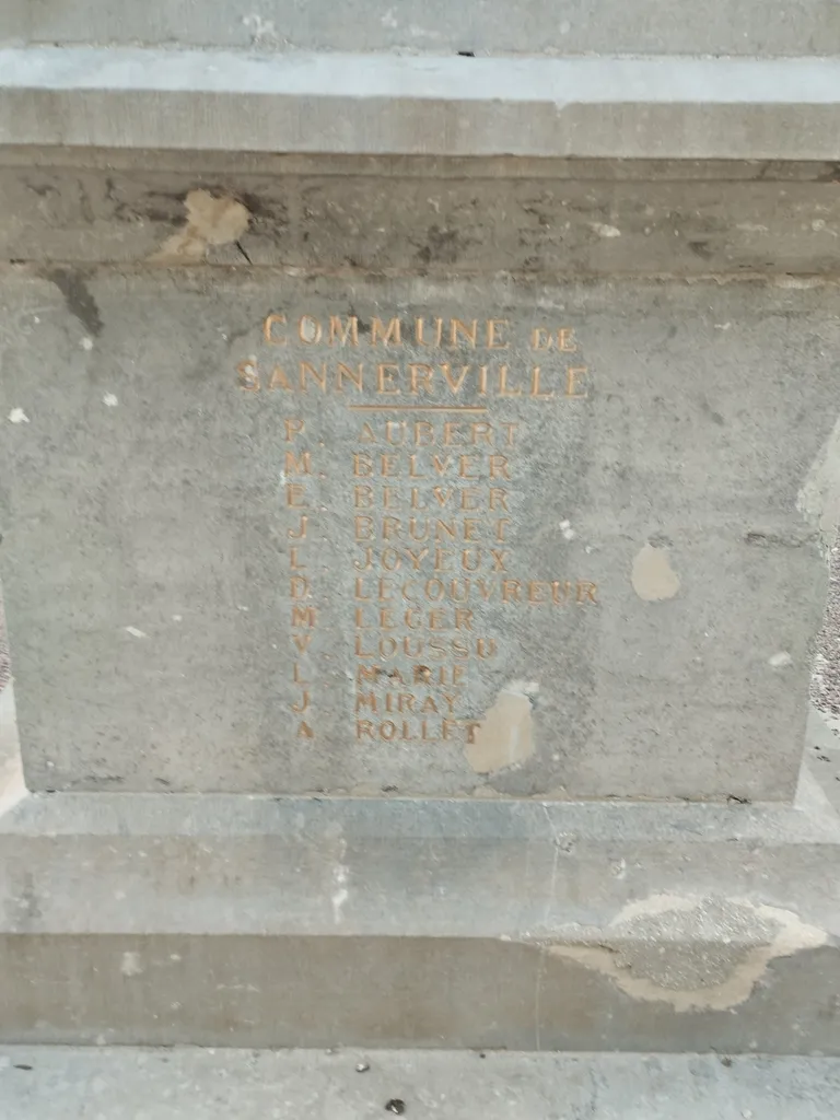 Monument aux Morts de Sannerville