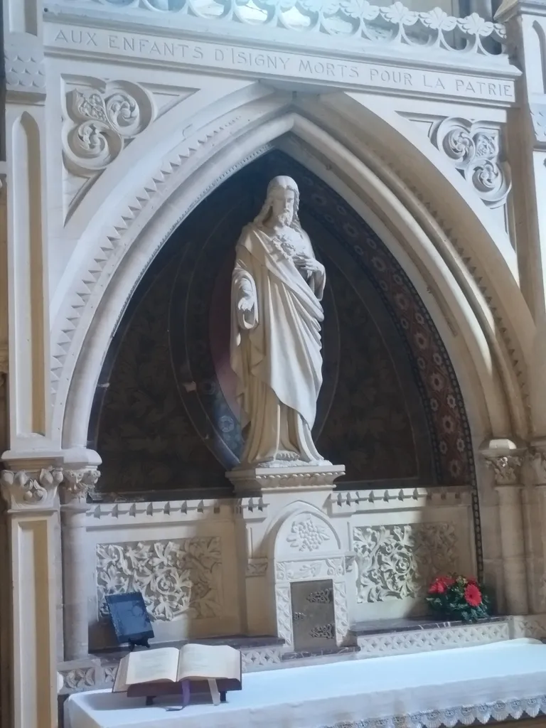 Plaques aux Morts de l'Église d'Isigny-sur-Mer