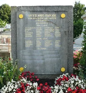 Plaque commémorative de La Rivière-Saint-Sauveur
