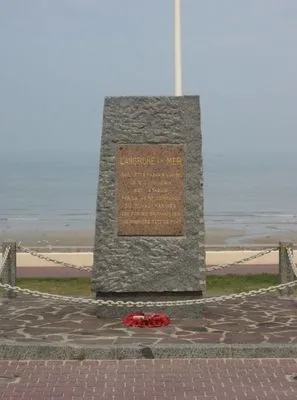 Plaque 48e Commando du Royal Marines de Langrune-sur-Mer