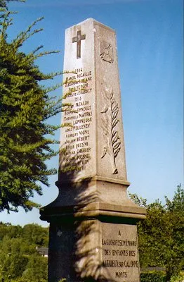 Monument aux morts des Authieux-sur-Calonne