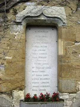 Plaque Commémorative des Moutiers-en-Cinglais