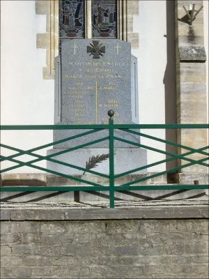 Monument aux morts de Saint-Martin-des-Entrées