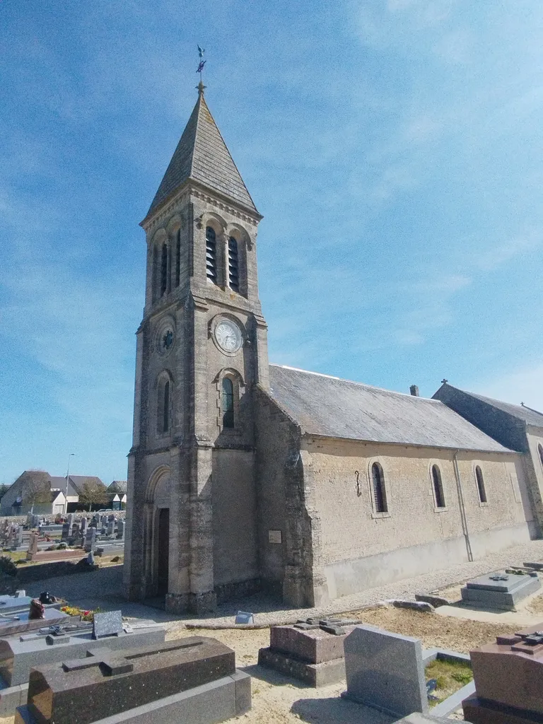 Église Saint-Laurent à Longues-sur-Mer