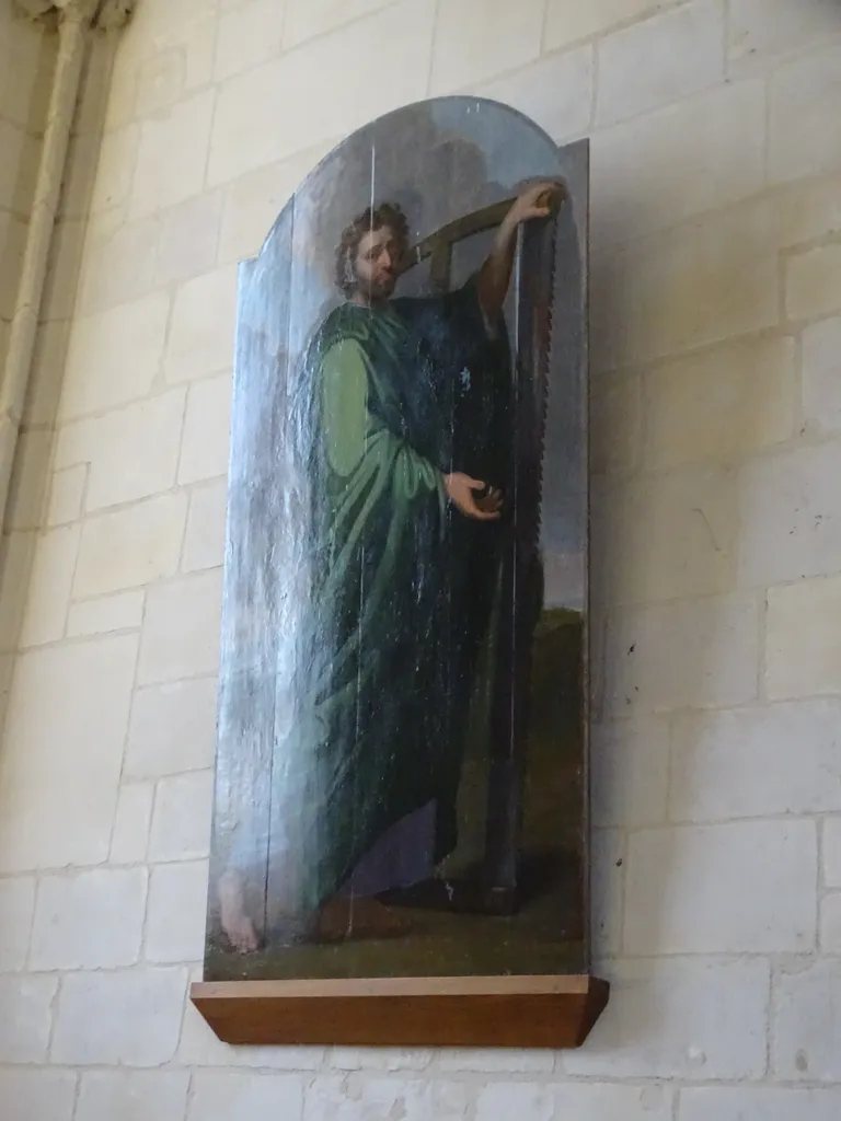Cinq tableaux dans l'Église de la Trinité de Falaise
