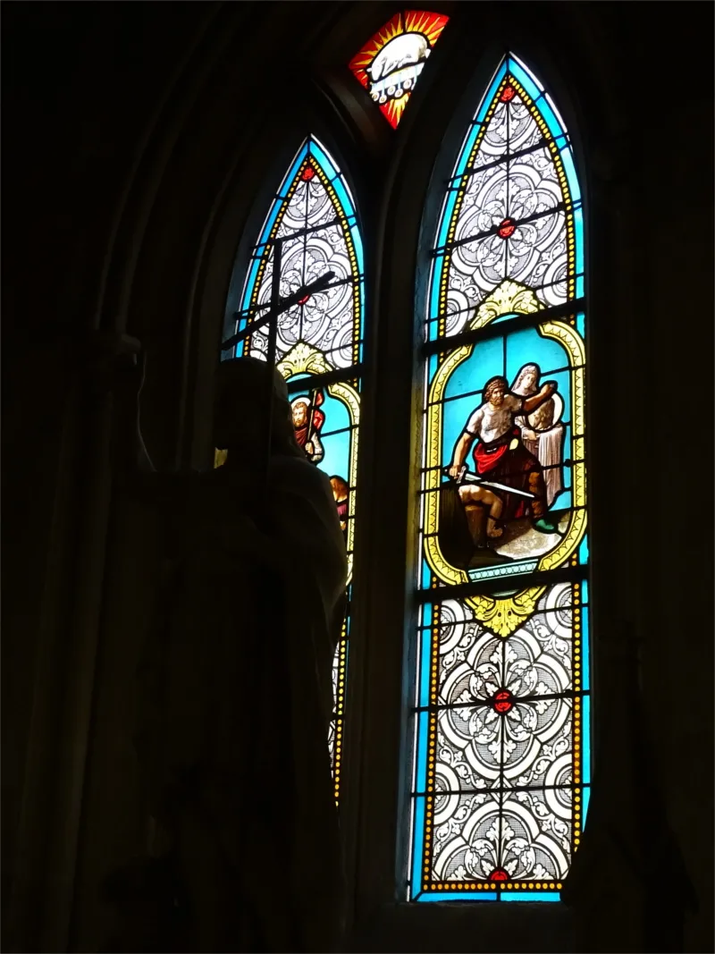 Vitrail Baie H dans l'Église Notre-Dame de Dozulé