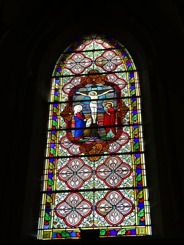 Vitrail Baie 4 dans Église Notre-Dame-de-l'Assomption de Démouville