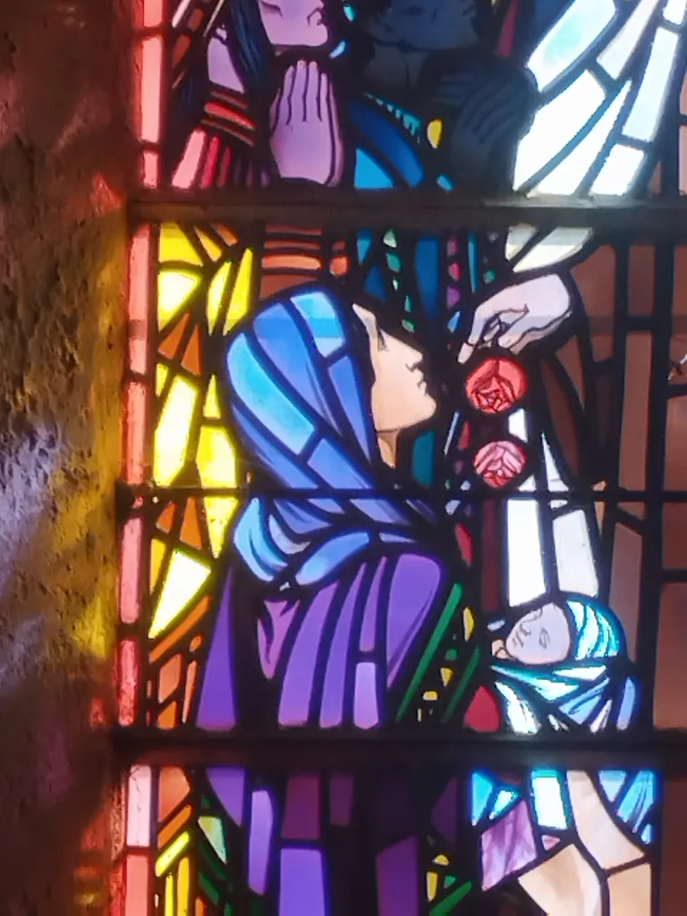 Vitrail Baie 4 dans l'Église Notre-Dame de Litteau