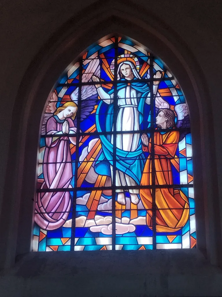 Vitrail Baie 3 de l'Église de la Nativité-de-Notre-Dame à Hérouvillette