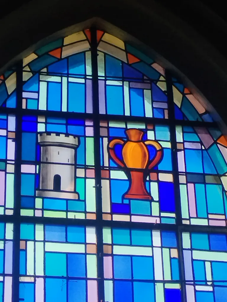 Vitrail Baie 6 de l'Église de la Nativité-de-Notre-Dame à Hérouvillette